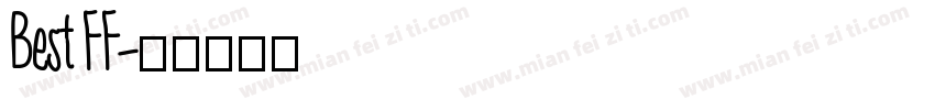 Best FF字体转换